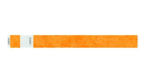 1" Tyvek® Wristbands - Detachable Stub
