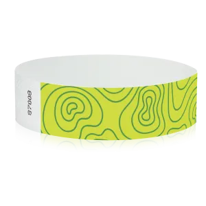 3/4" Tyvek Green Topograph