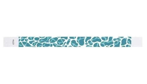3/4" Tyvek Wristbands - Swimming Pool