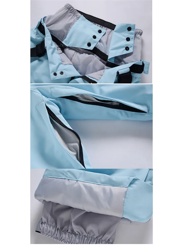 ARCTIC QUEEN Suspender Snow Pants - US Only