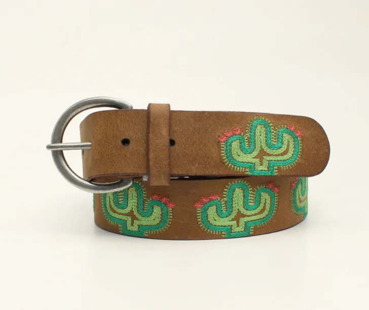 Ariat Embroidered Cactus Belt - Pre Order