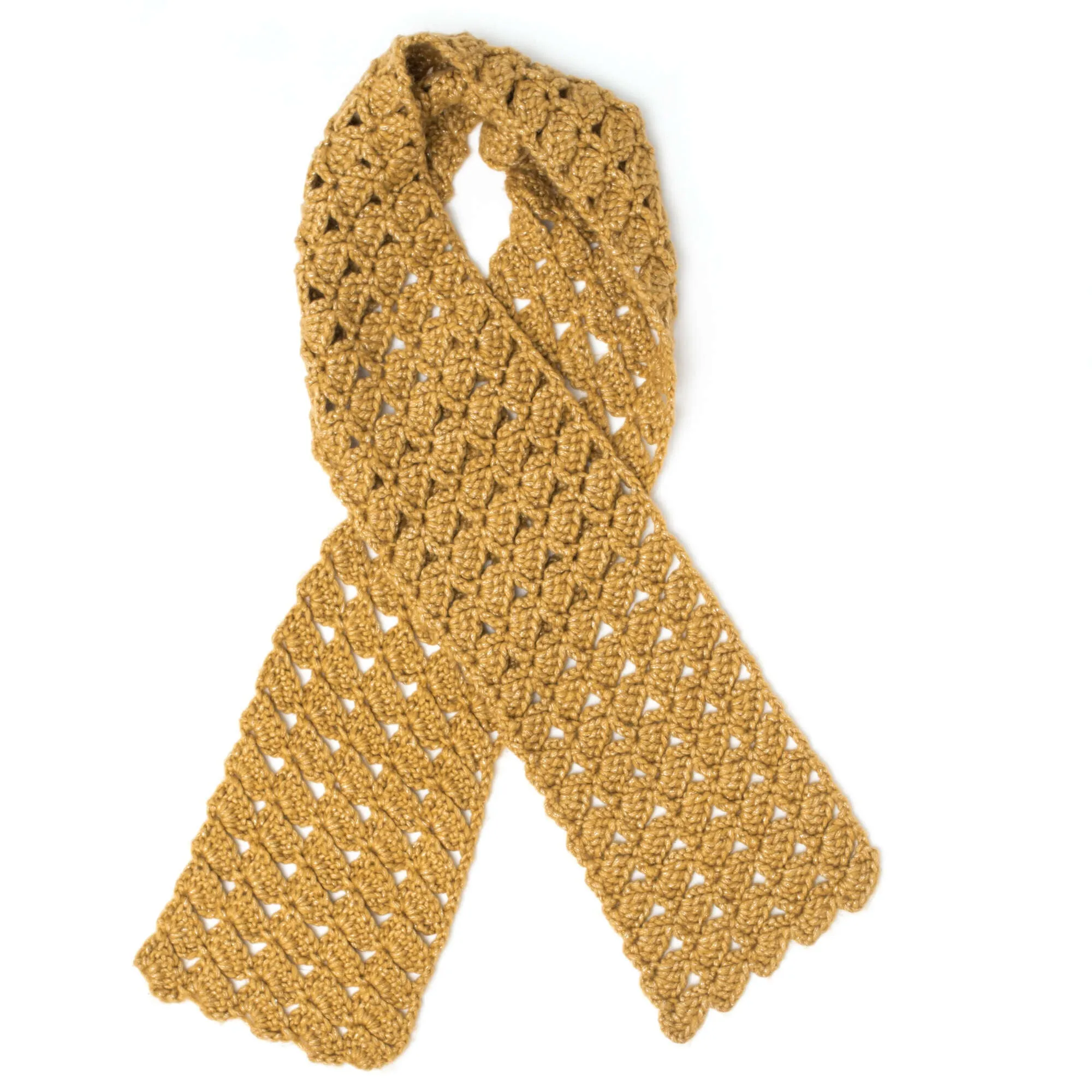 Bernat Crochet Shifting Shells Scarf