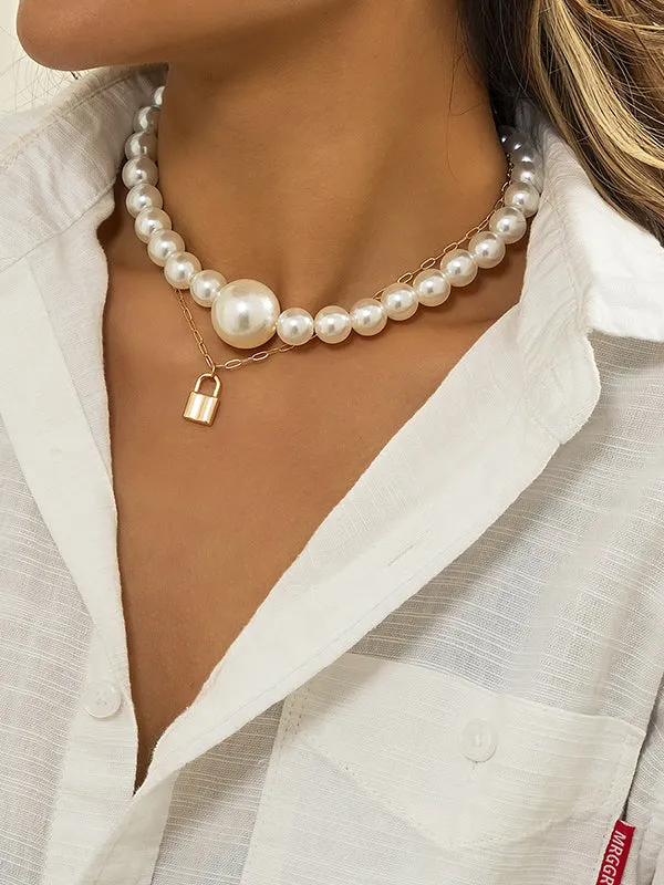 Chicmy-Statement Pearl Necklaces Accessories