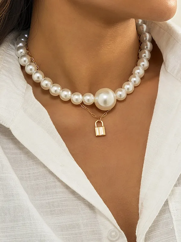Chicmy-Statement Pearl Necklaces Accessories
