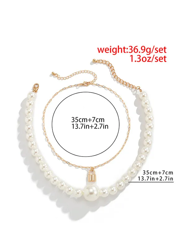 Chicmy-Statement Pearl Necklaces Accessories