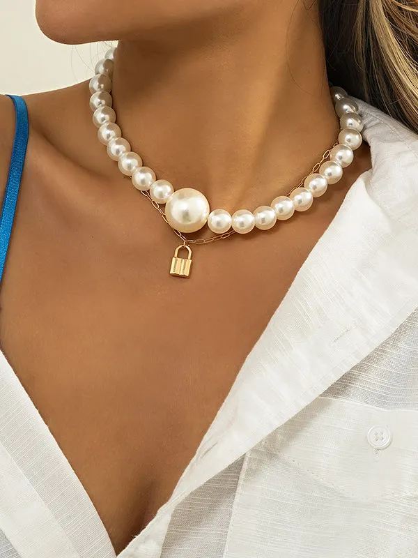 Chicmy-Statement Pearl Necklaces Accessories