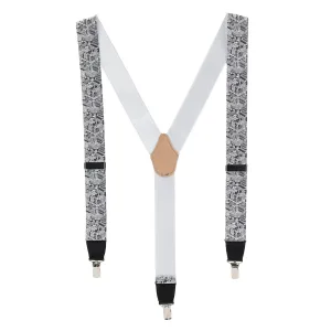 CrookhornDavis Men's The City Scape 35mm Clip End Elastic Braces
