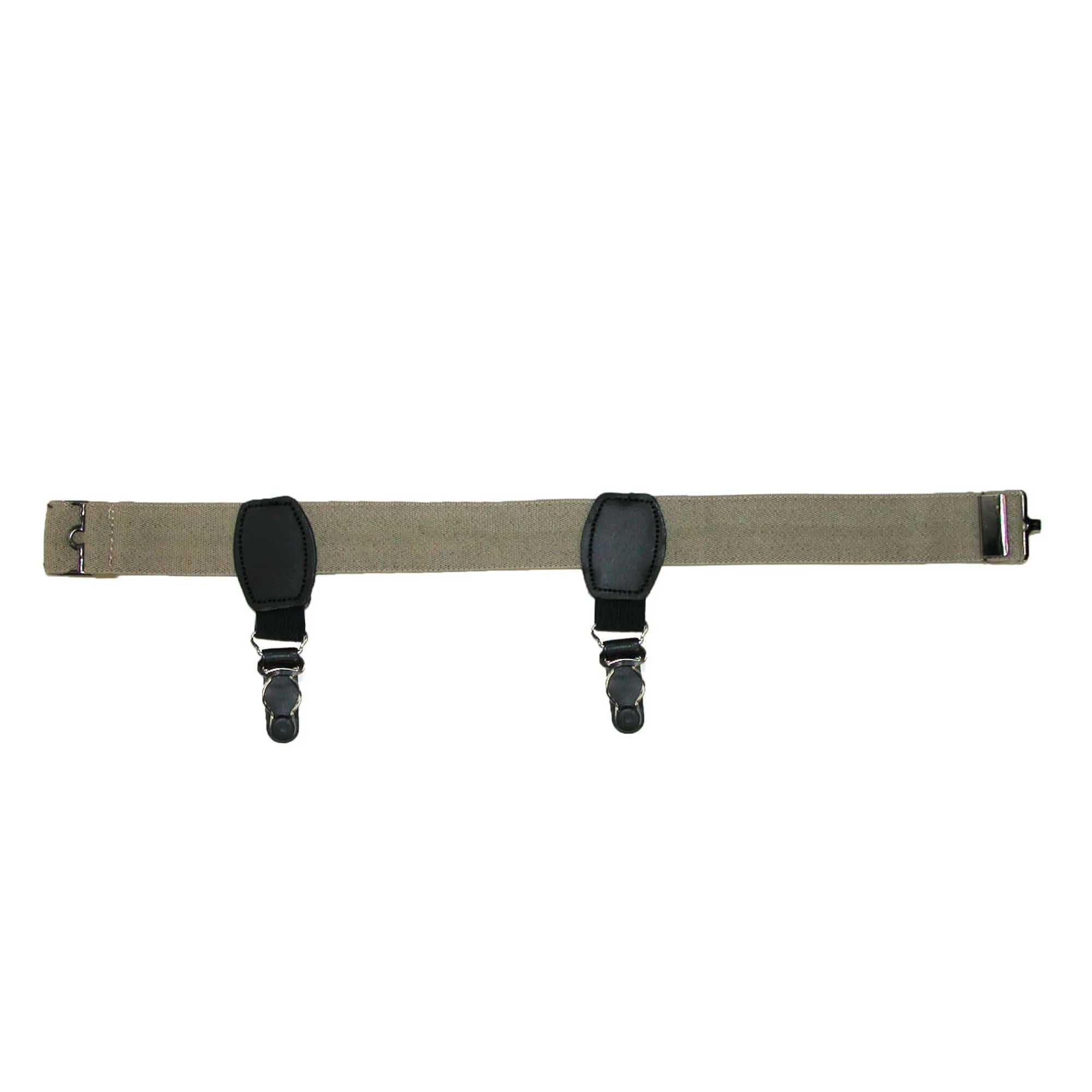 CTM® Elastic 1 Inch Double Clip Sock Garters