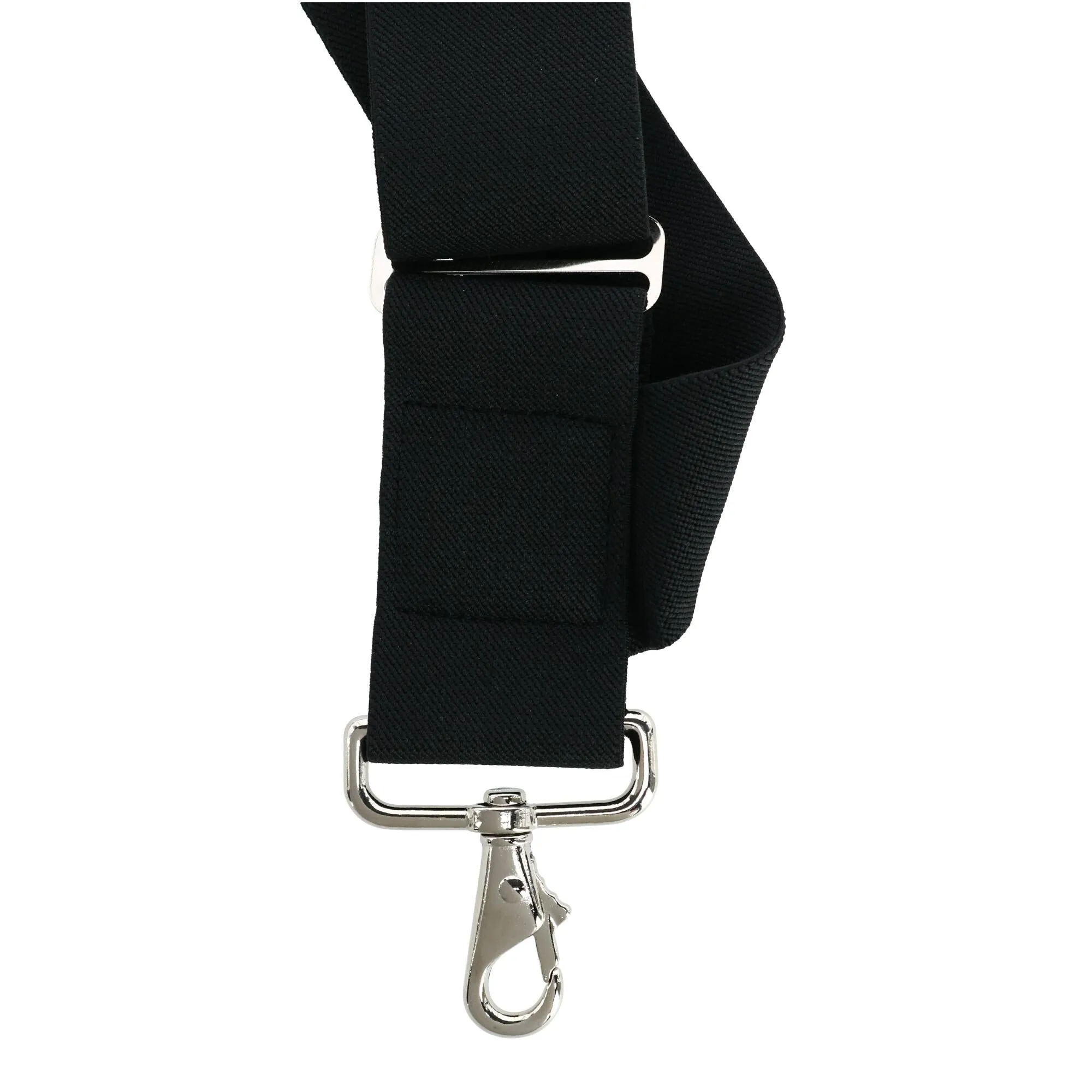 CTM® Men's Big & Tall Elastic Side Clip Metal Swivel Hook Trucker Suspenders