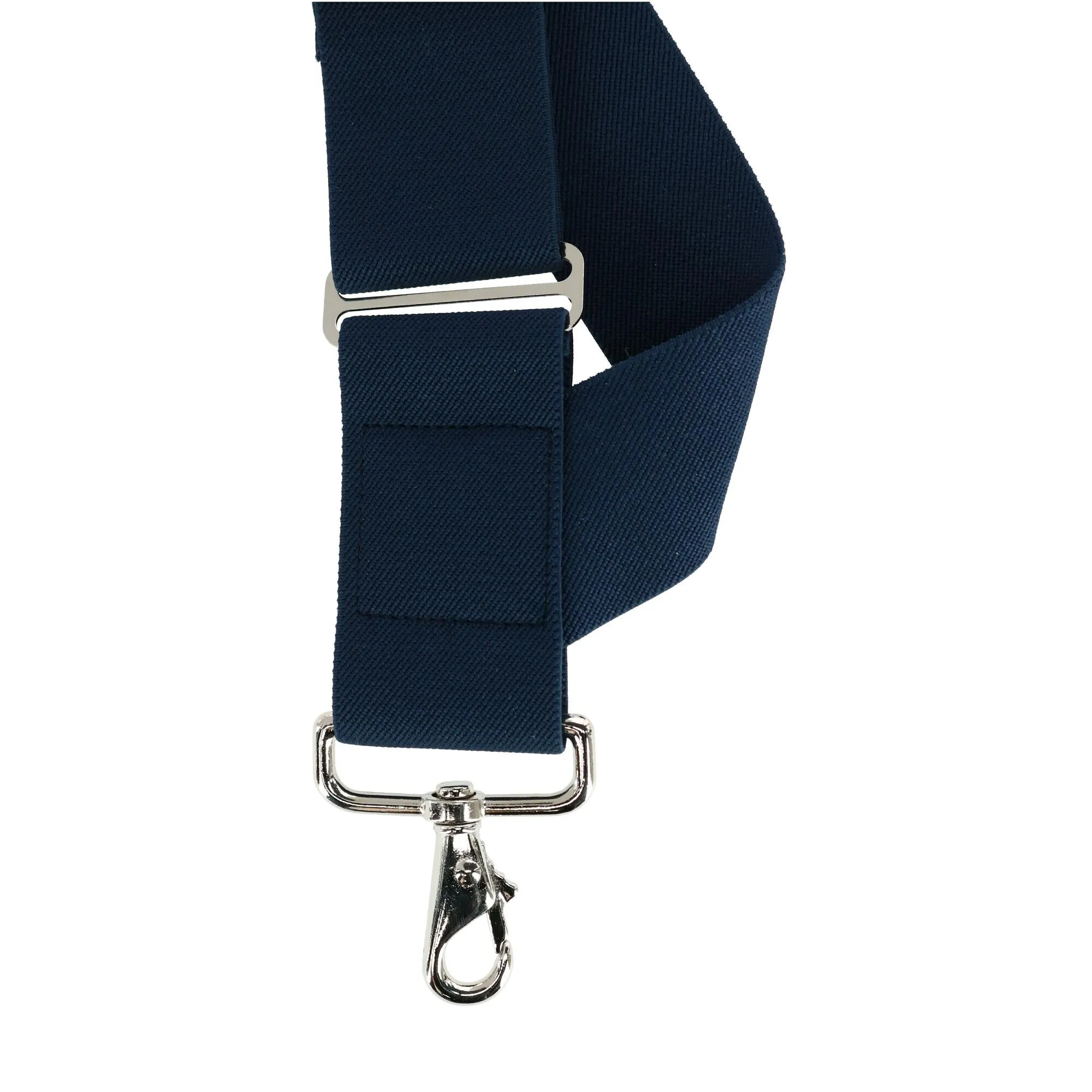 CTM® Men's Big & Tall Elastic Side Clip Metal Swivel Hook Trucker Suspenders