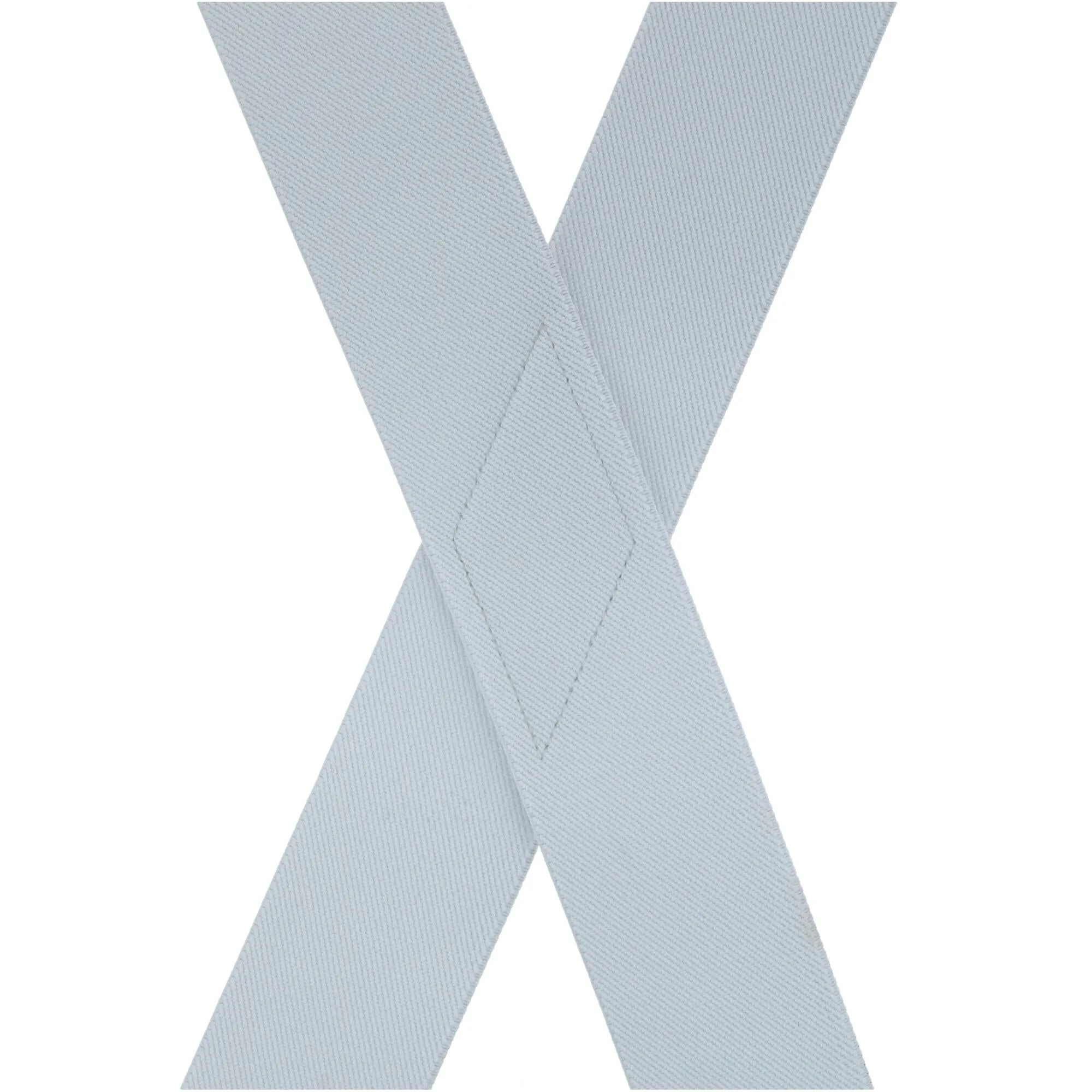 CTM® Men's Elastic X-Back Suspenders with Plastic Hook Ends