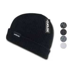 Cuglog Beanies Sweater Sailor Cuffed Cable Knit Hats Caps Warm Winter