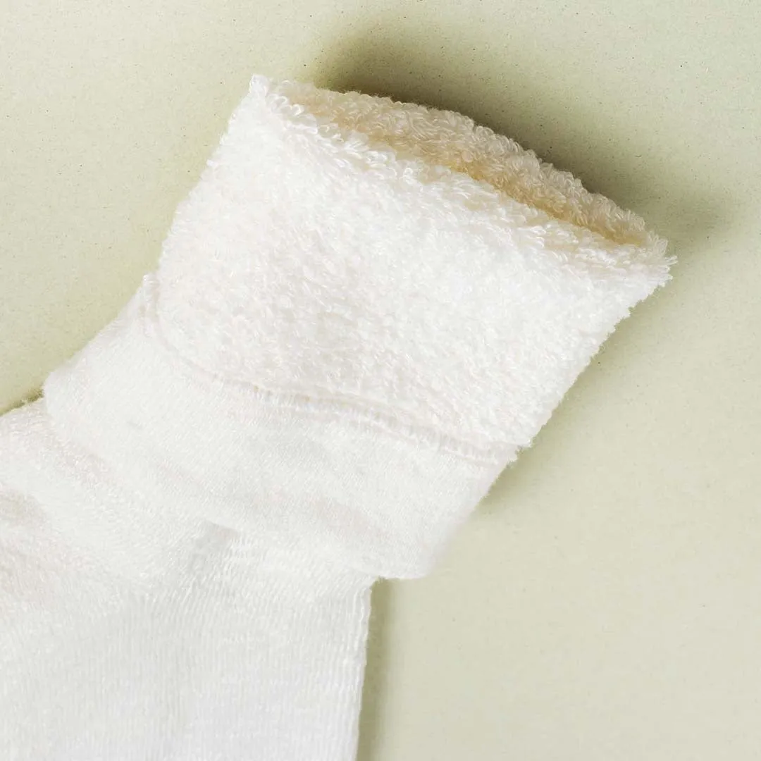 DVORAK 99% Organic Hemp Terry Socks (Thick, Plush, Soft) (1 Pair) (99.95% Biodegradable)