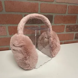 Earmuffs - Dark Pink Fluffy