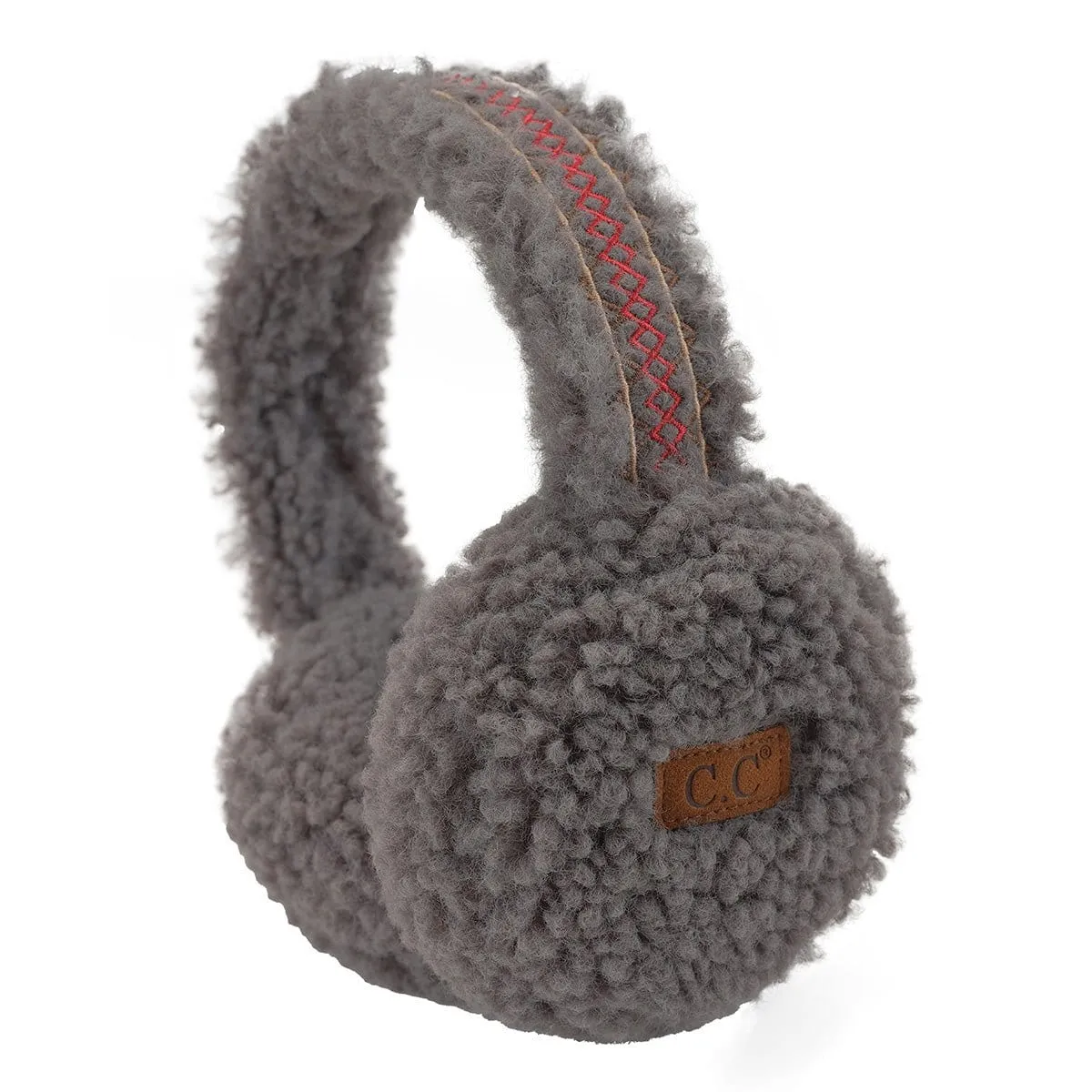 EMS4502 Sherpa With Embroidery Earmuffs