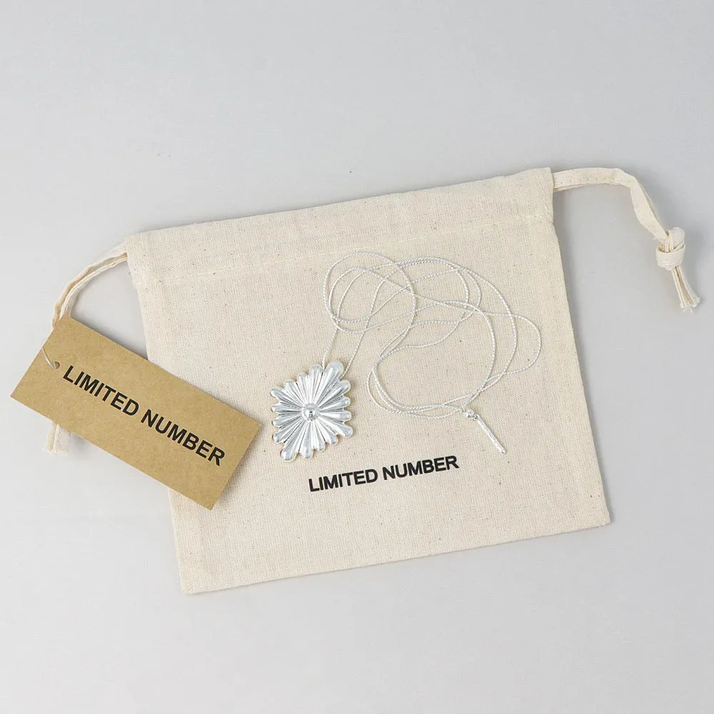 Flower Long Statement Necklace