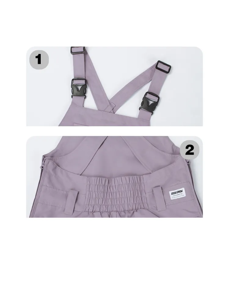 Gsou Snow Women's Reserve Snow Bibs - US Only