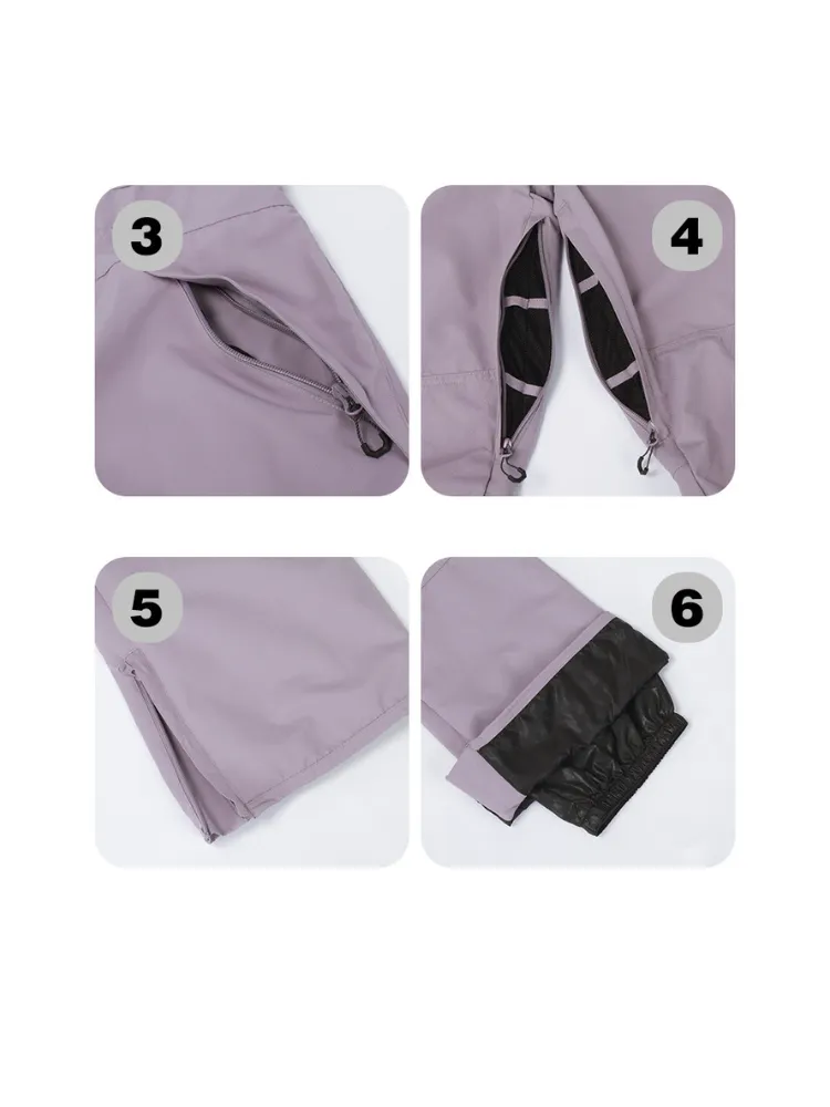 Gsou Snow Women's Reserve Snow Bibs - US Only