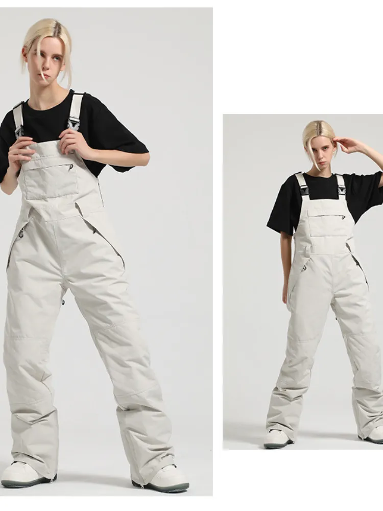 Gsou Snow Women's Reserve Snow Bibs - US Only