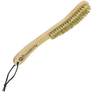 Hat Brush - Natural Soft Tan Bristles for Wool and Fur