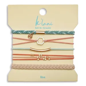 K'lani "Live" Hair Tie Bracelets - Various Sizes