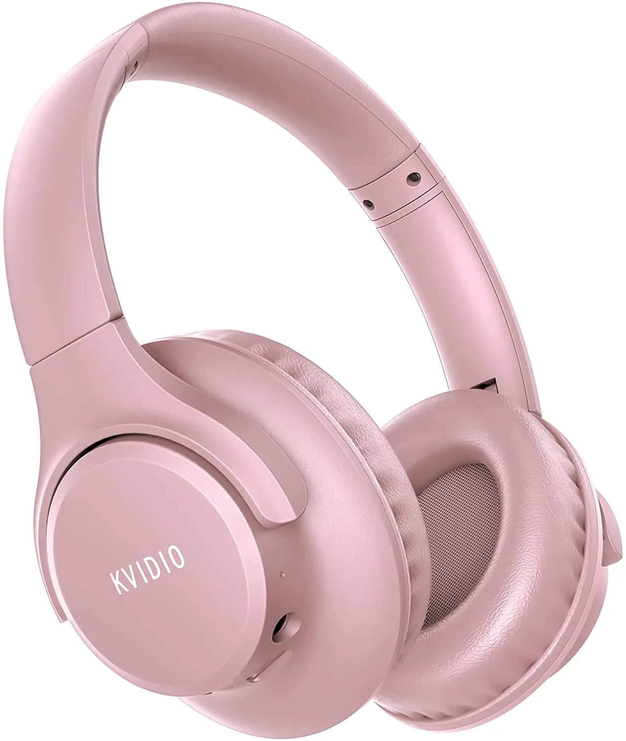 KVIDIO Bluetooth Headphones: 55Hr Playtime, Hi-Fi Sound, Deep Bass (Over-Ear, Foldable)