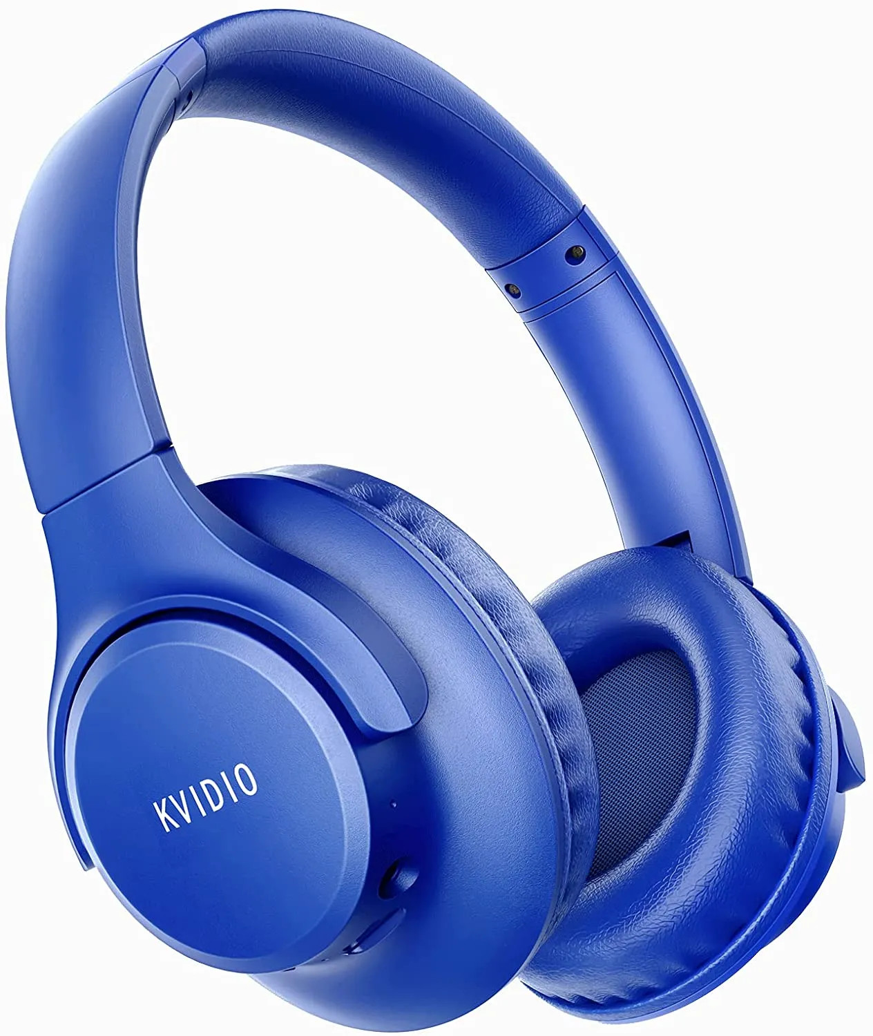 KVIDIO Bluetooth Headphones: 55Hr Playtime, Hi-Fi Sound, Deep Bass (Over-Ear, Foldable)