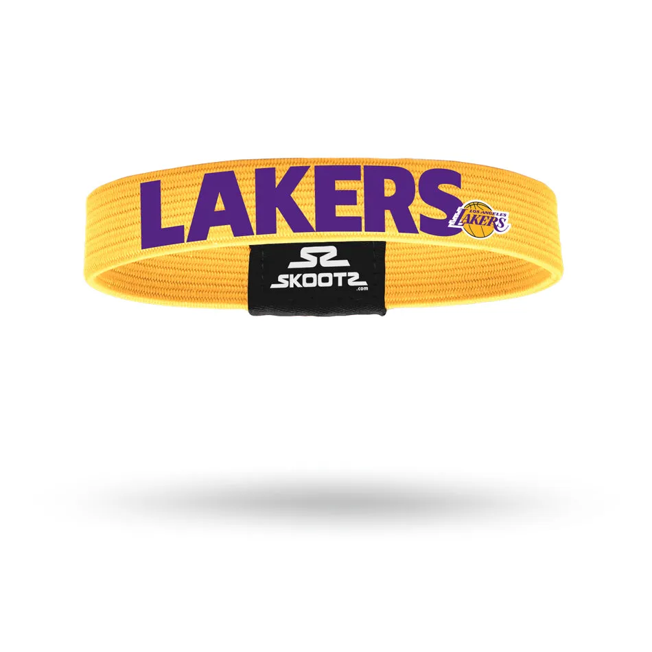 Los Angeles Lakers Bold NBA Wristbands