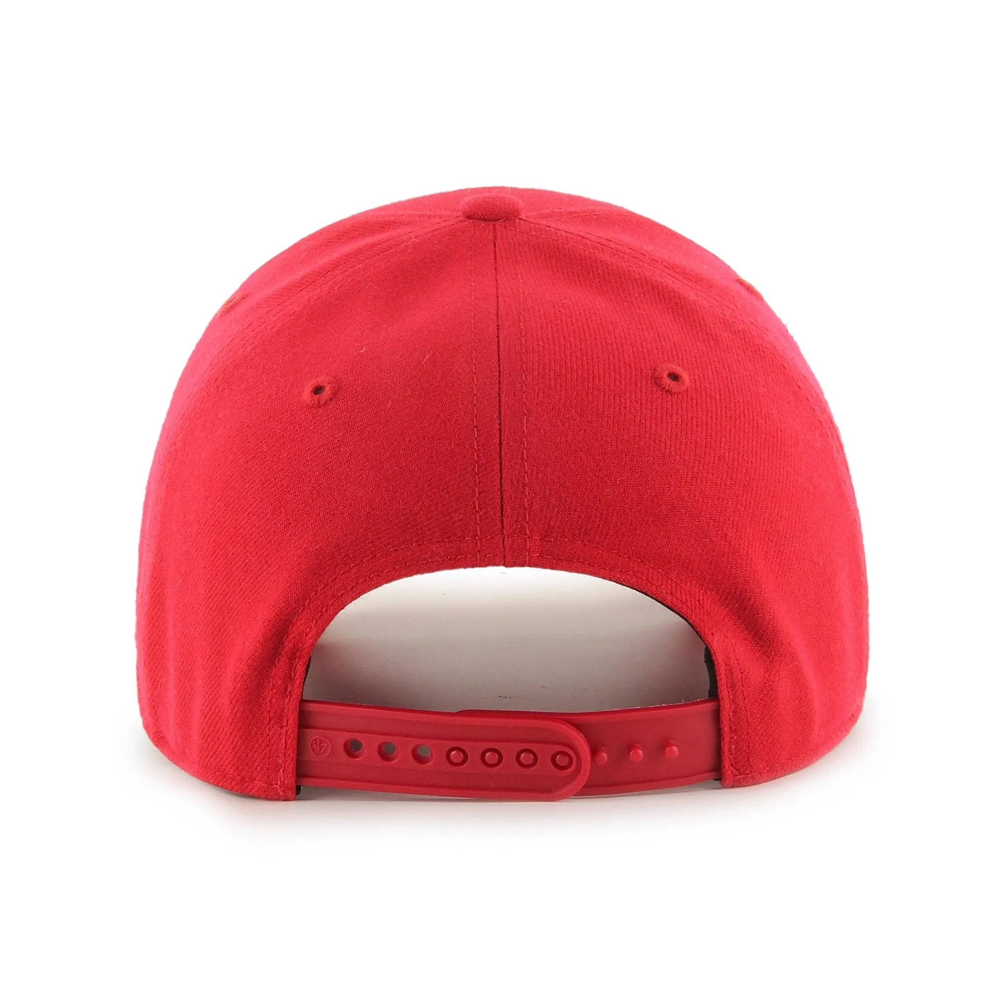 MAGA Hat USA Flag Embroidered Cotton Soft Baseball Style Cap - Red