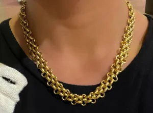 Maya Chunky Gold Necklace