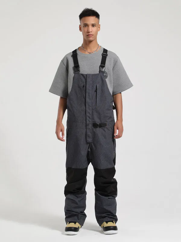 Men's Gsou Snow Winter Ranger Snow Bibs Pants