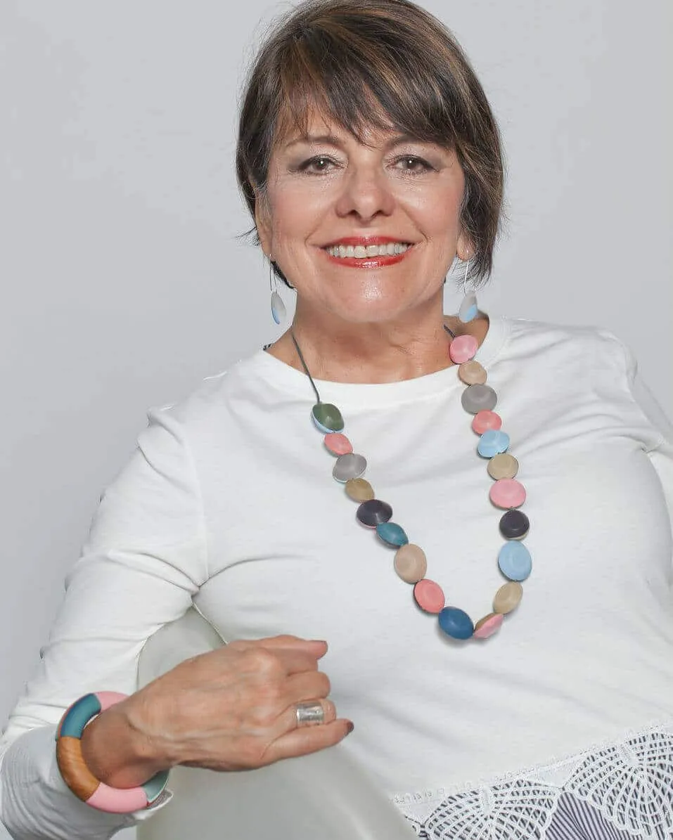 Multicolor Statement Luna Necklace