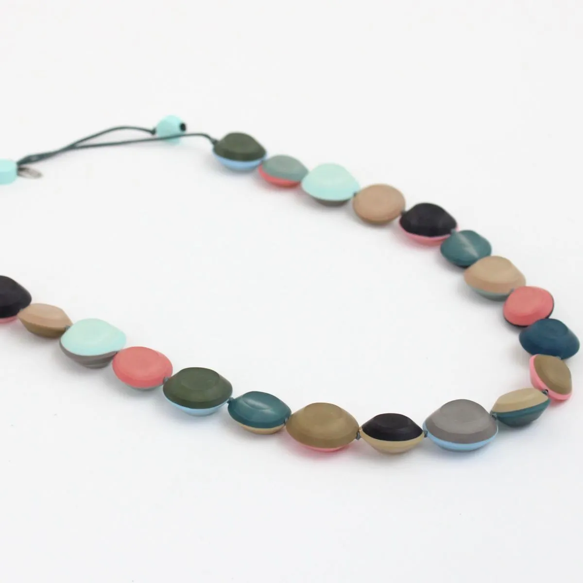 Multicolor Statement Luna Necklace