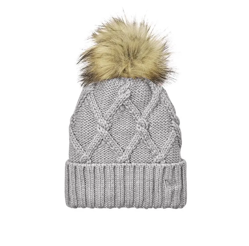 New Era - Faux Fur Pom Beanie
