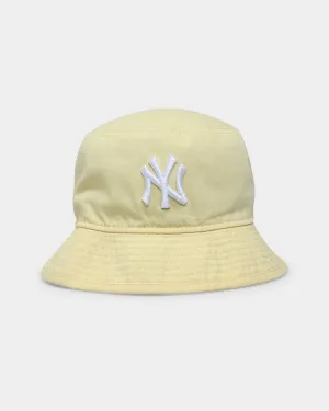 New Era New York Yankees Bucket Hat Soft Yellow