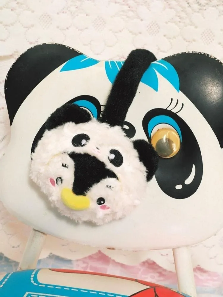 Panda Penguin Warm Plush Earmuffs【s0000006119】