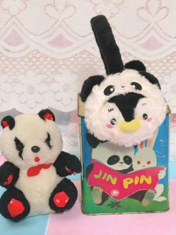 Panda Penguin Warm Plush Earmuffs【s0000006119】