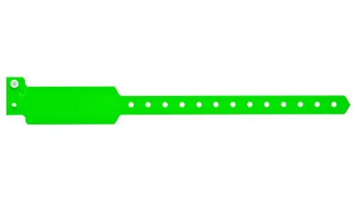 Plastic Wristbands - Wide Face