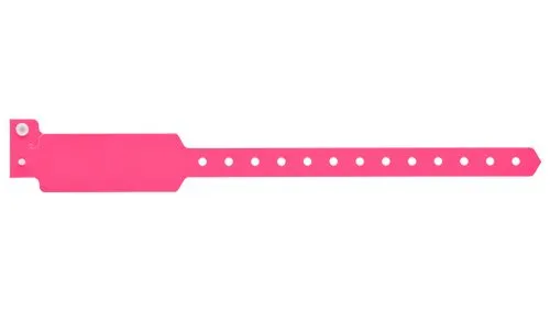 Plastic Wristbands - Wide Face