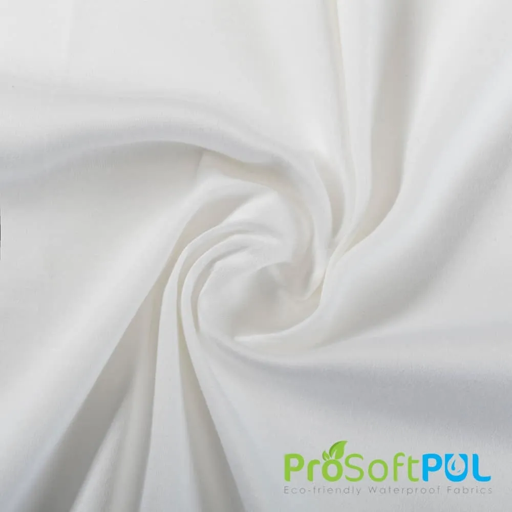 ProSoft® Organic Cotton Interlock Waterproof ECO-PUL™ Silver Fabric (W-522)