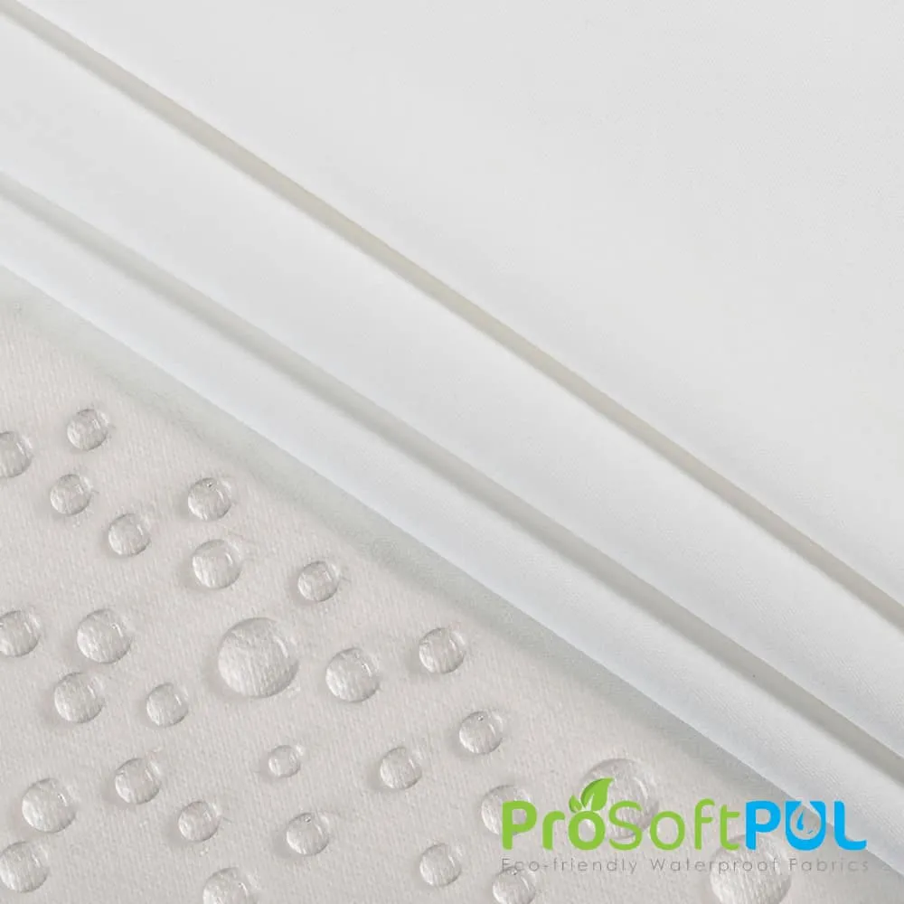 ProSoft® Organic Cotton Interlock Waterproof ECO-PUL™ Silver Fabric (W-522)