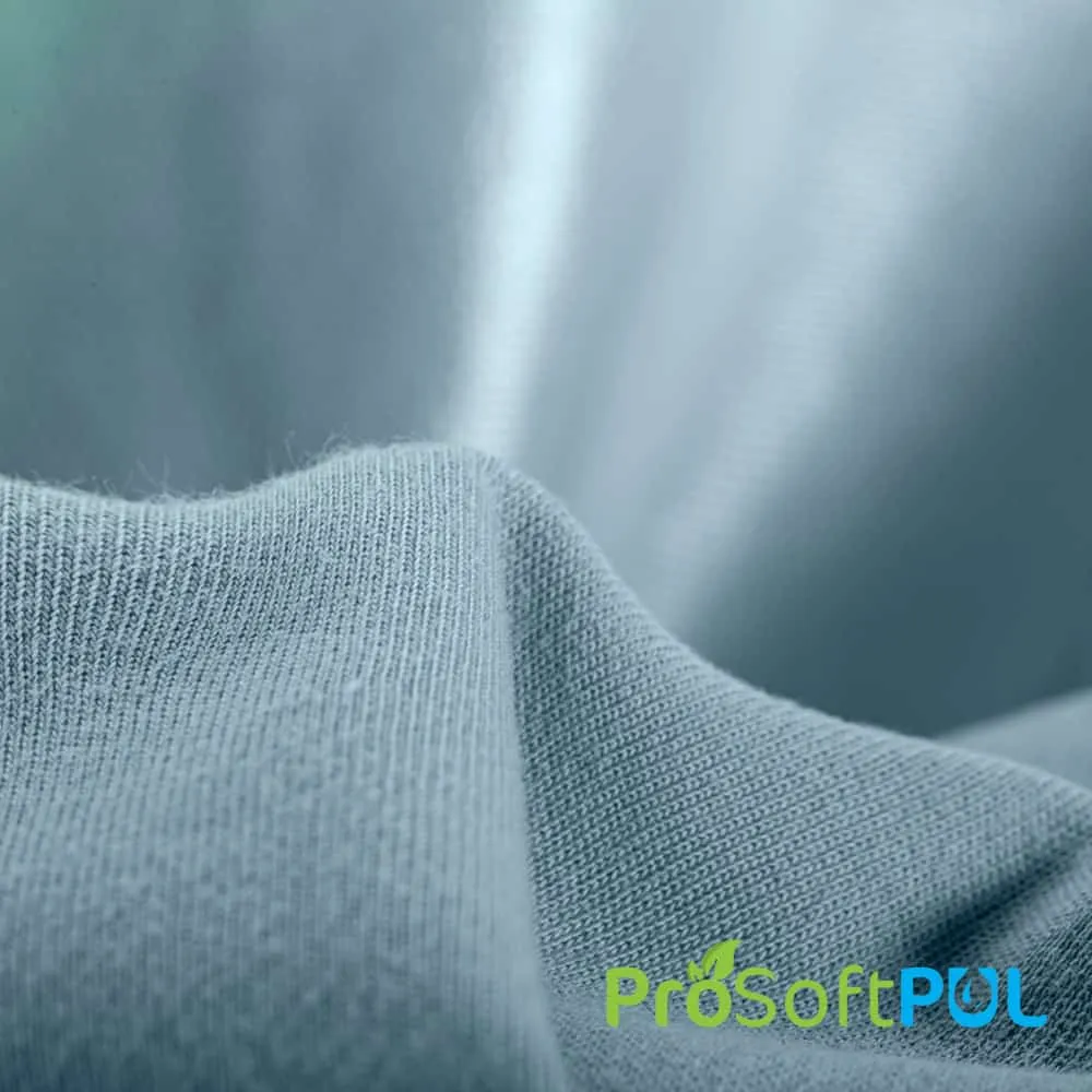 ProSoft® Organic Cotton Interlock Waterproof ECO-PUL™ Silver Fabric (W-522)