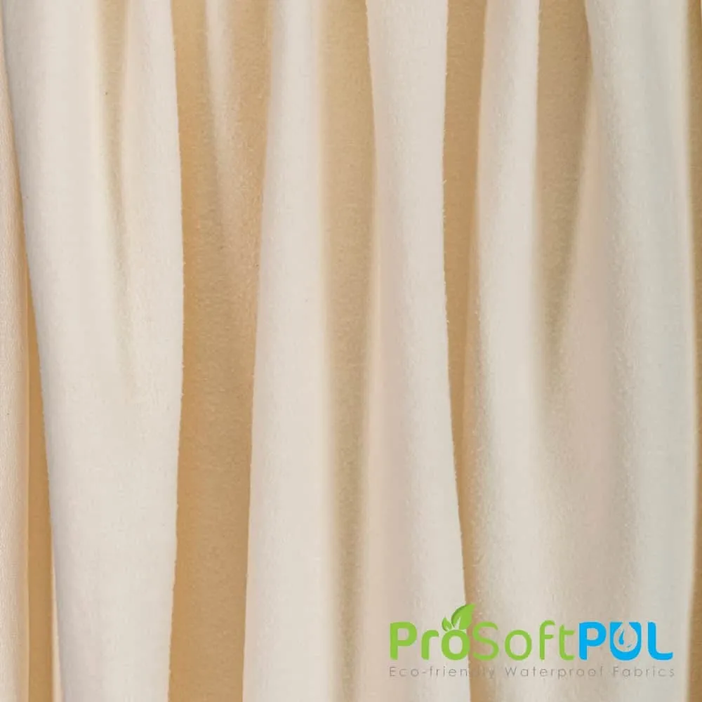ProSoft® Stretch-FIT Organic Cotton Sherpa Fleece Waterproof ECO-PUL™ Fabric (W-532)