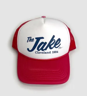 "The Jake" Red Trucker Hat