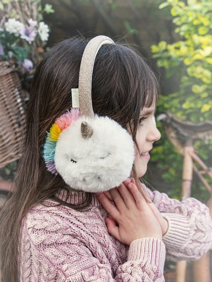 Rainbow Unicorn Earmuffs