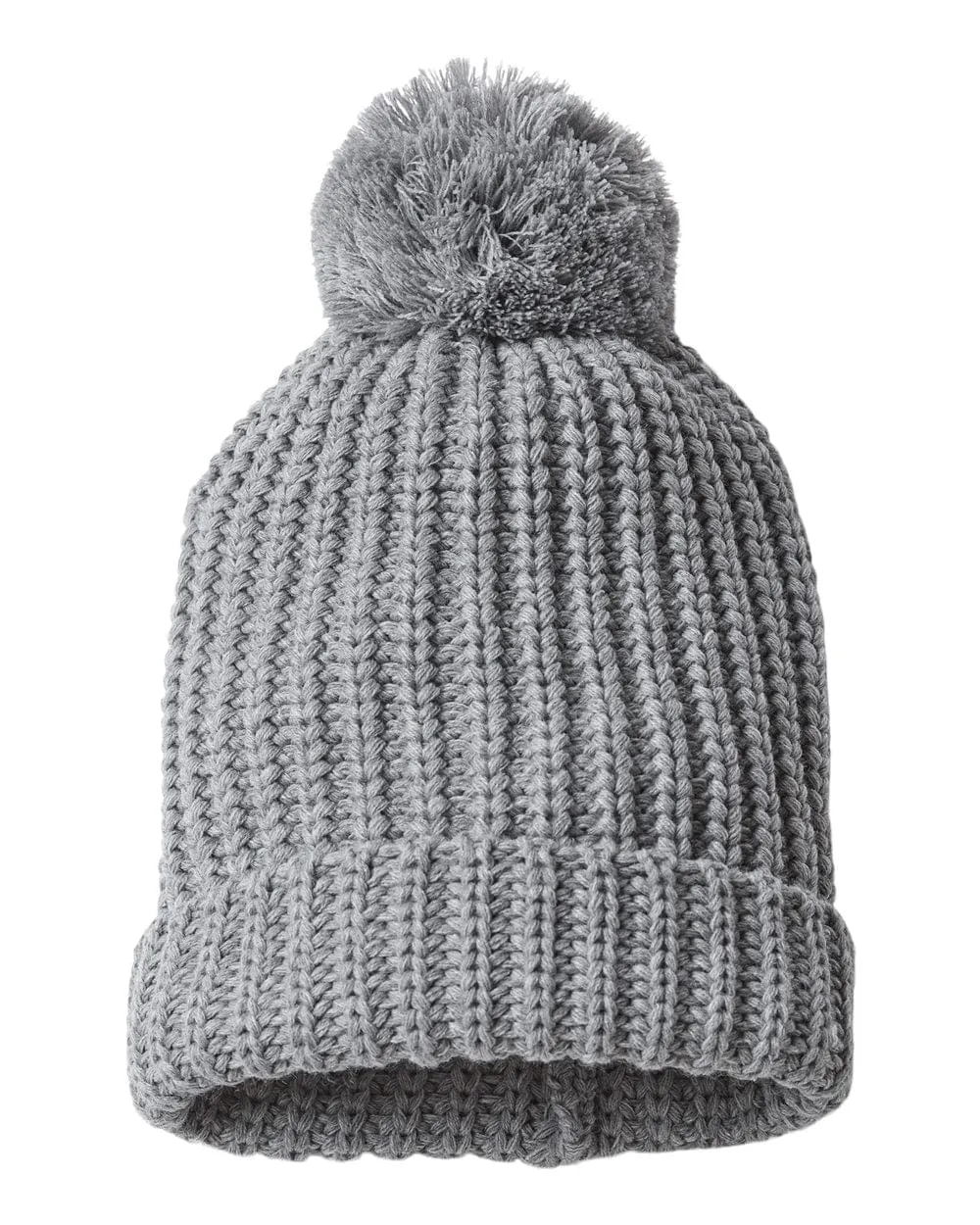 Richardson - Chunk Cable Beanie w/ Cuff & Pom