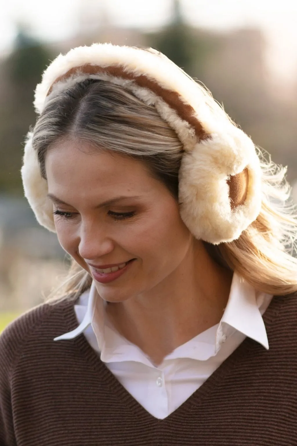 Sheepskin Earmuffs