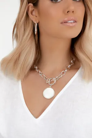Short Statement Pendant Necklace