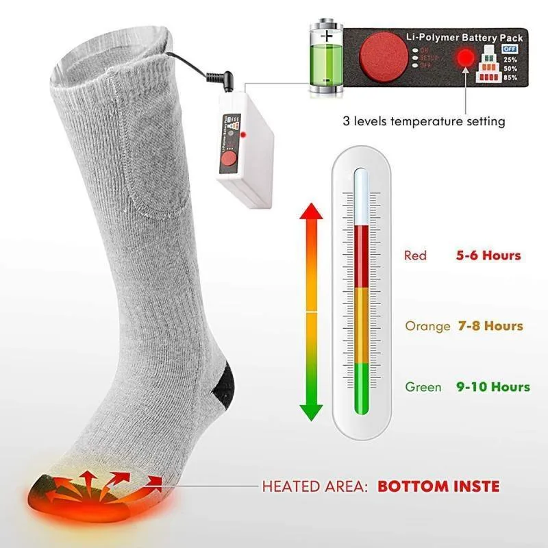 Smart Heating Socks™