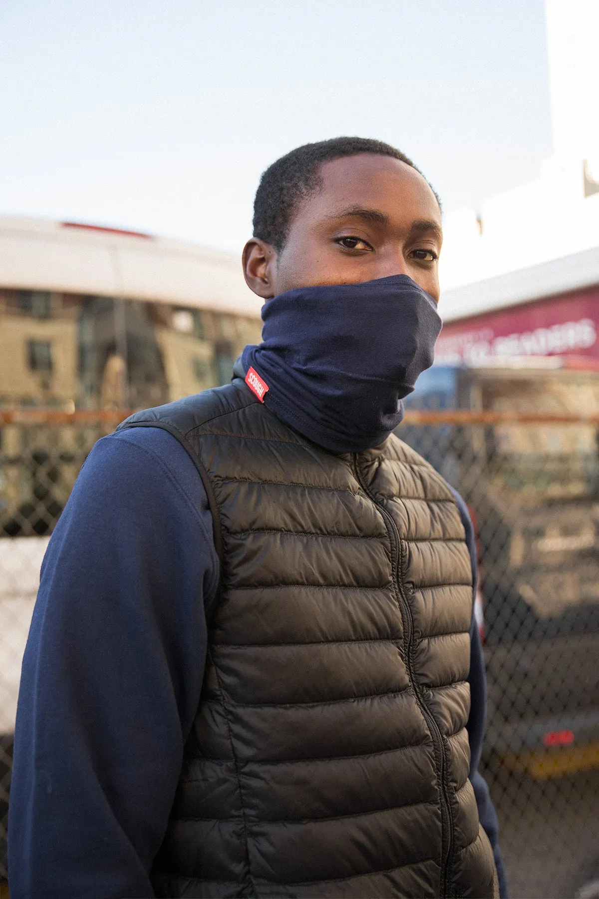 Snood Gaiter with HeiQ Coating